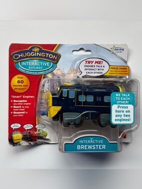 Chuggington interactive railway “Brewster” train